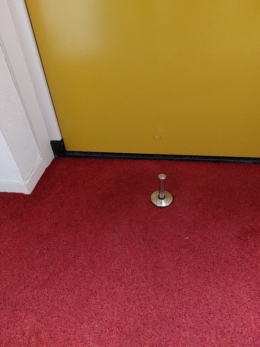 Exceptor kierstandhouder